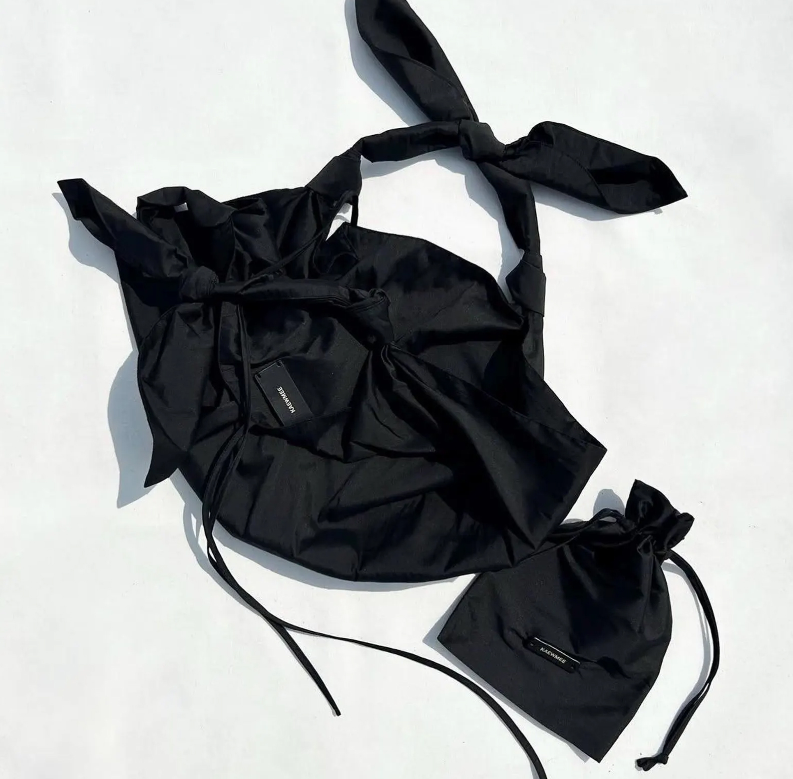 Black Knot Bag in Taffeta — image 3